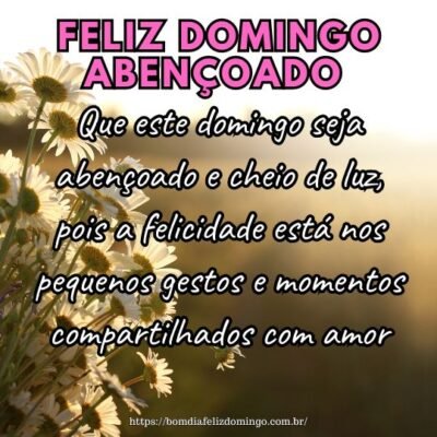 Bom dia! Que este domingo seja abençoado e cheio de luz, pois a felicidade está nos pequenos gestos e momentos compartilhados com amor.