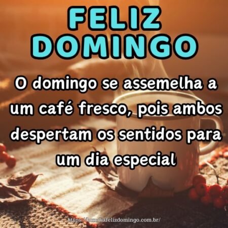 O domingo se assemelha a um café fresco, pois ambos despertam os sentidos para um dia especial. O domingo se assemelha a um café fresco, pois ambos despertam os sentidos para um dia especial.